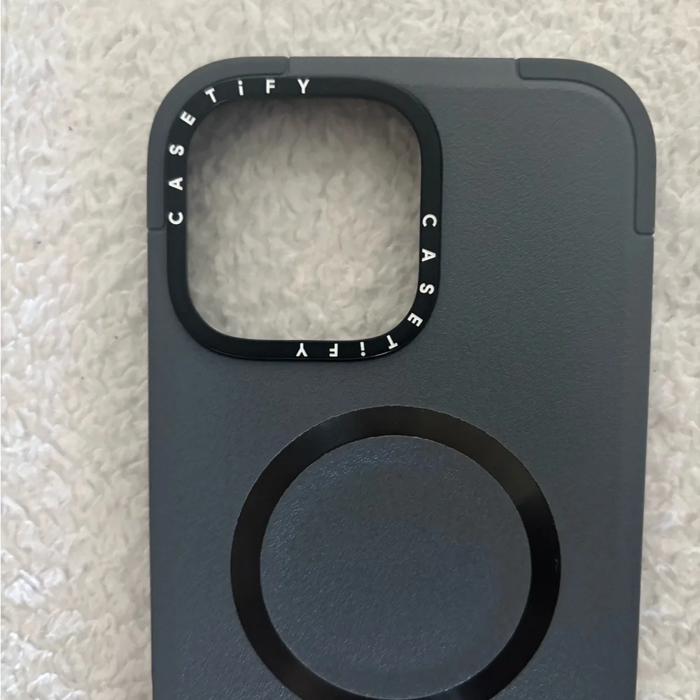 Casetify Dark Gray MagSafe Compatible Phone Case